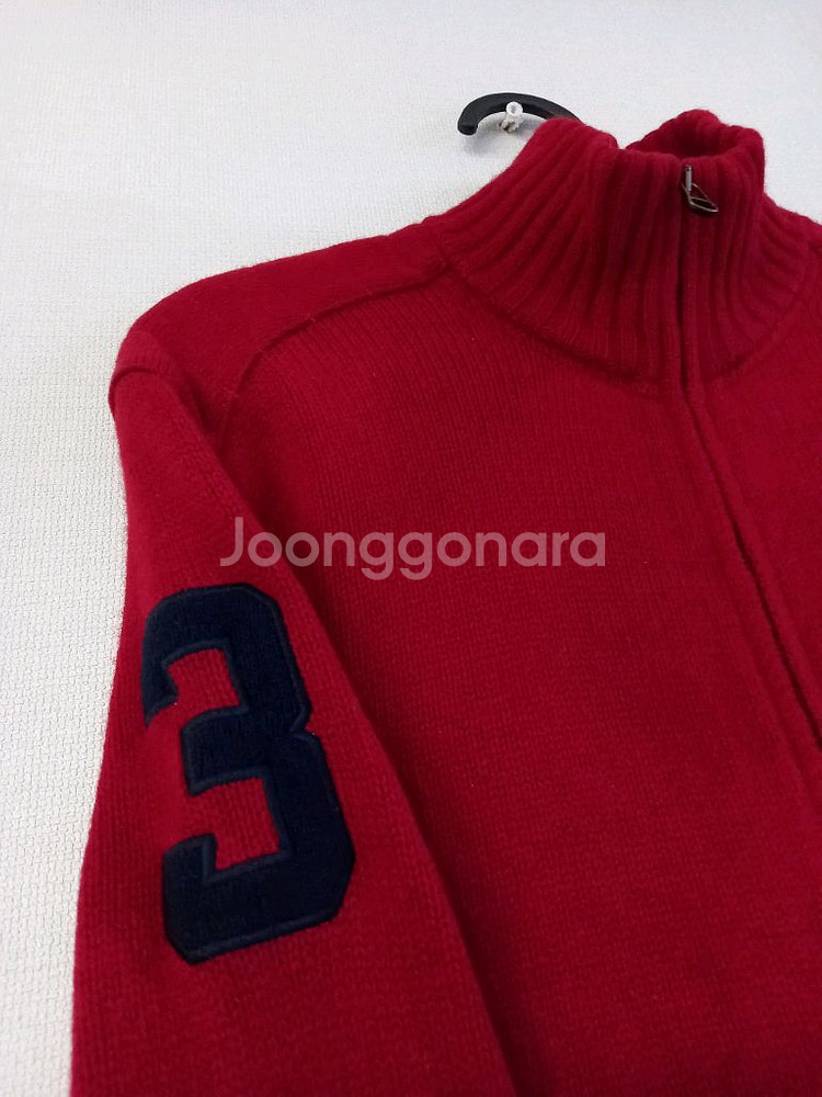 폴로 POLO 빅포니 니트집업 95/M--1