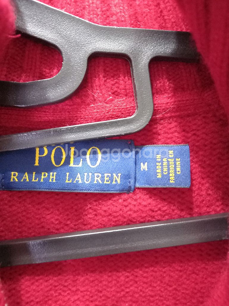 폴로 POLO 빅포니 니트집업 95/M--3