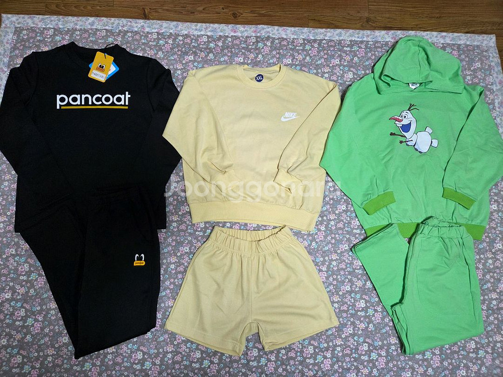 140 남아 봄.가을 티셔츠 트레이닝복세트 새상품--1