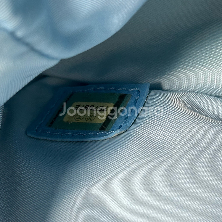 샤넬 뉴 트레블 자카드 토드 크로스백--9