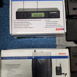 보쉬 LHF 무선 마이크 세트