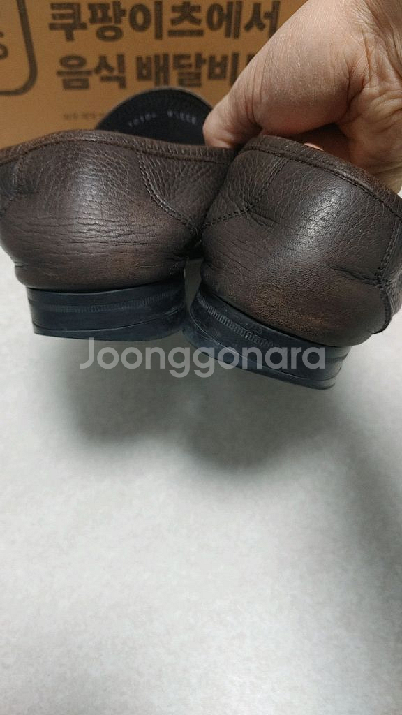 페라가모 간치니로퍼 정품 8 1/2 EEE(275)--2