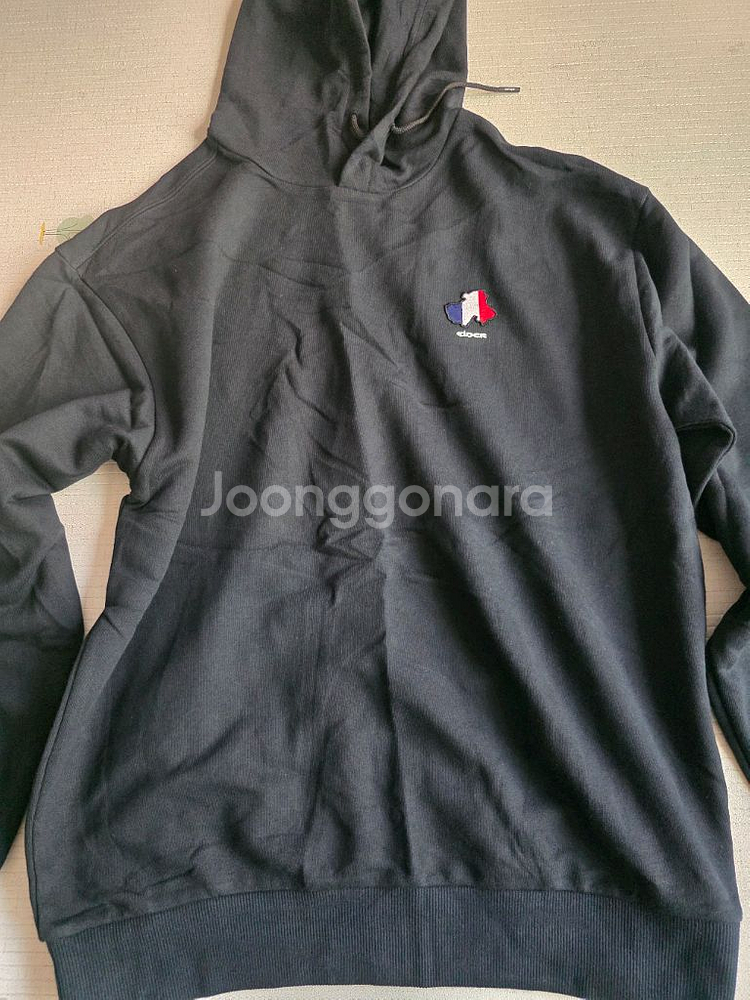 아이더 공용 코어 UNI 오버핏 후드티 새상품 팔아요.--1