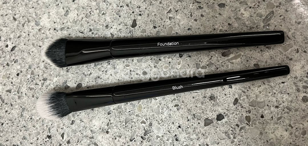 정샘물브러쉬 파운데이션, 블러쉬브러쉬 2개일괄 메이크업브러쉬--3