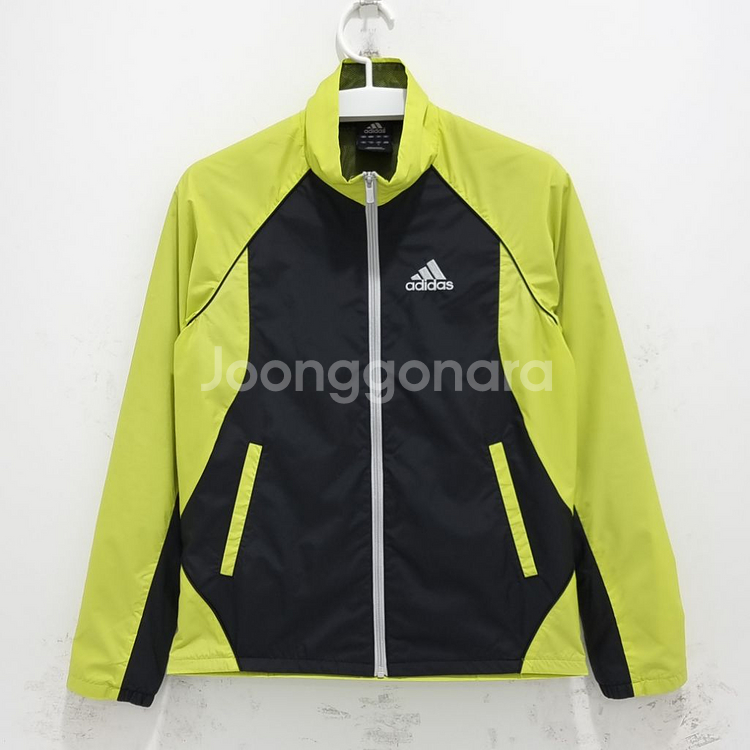 아디다스 여성 바람막이 집업 자켓 트레이닝복 아우터 M--0