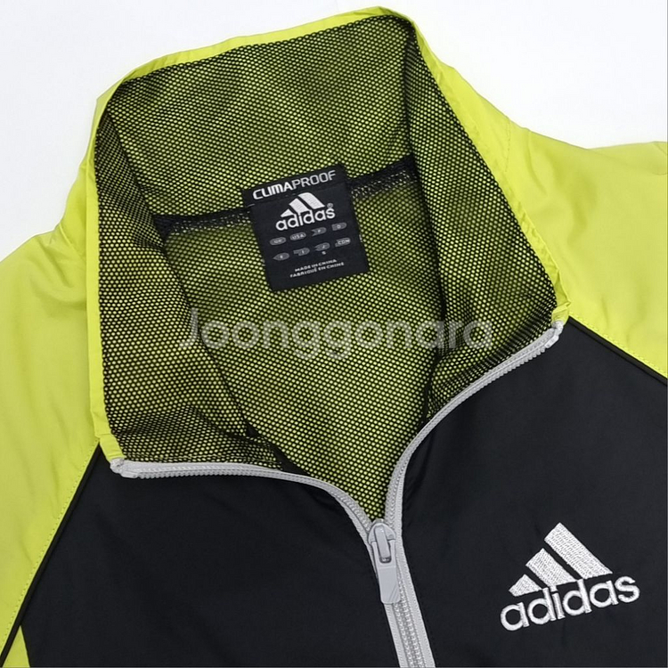 아디다스 여성 바람막이 집업 자켓 트레이닝복 아우터 M--4
