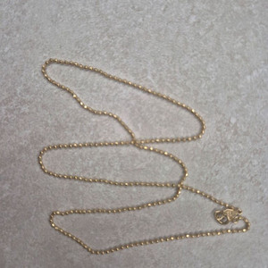 14k 볼체인 목걸이