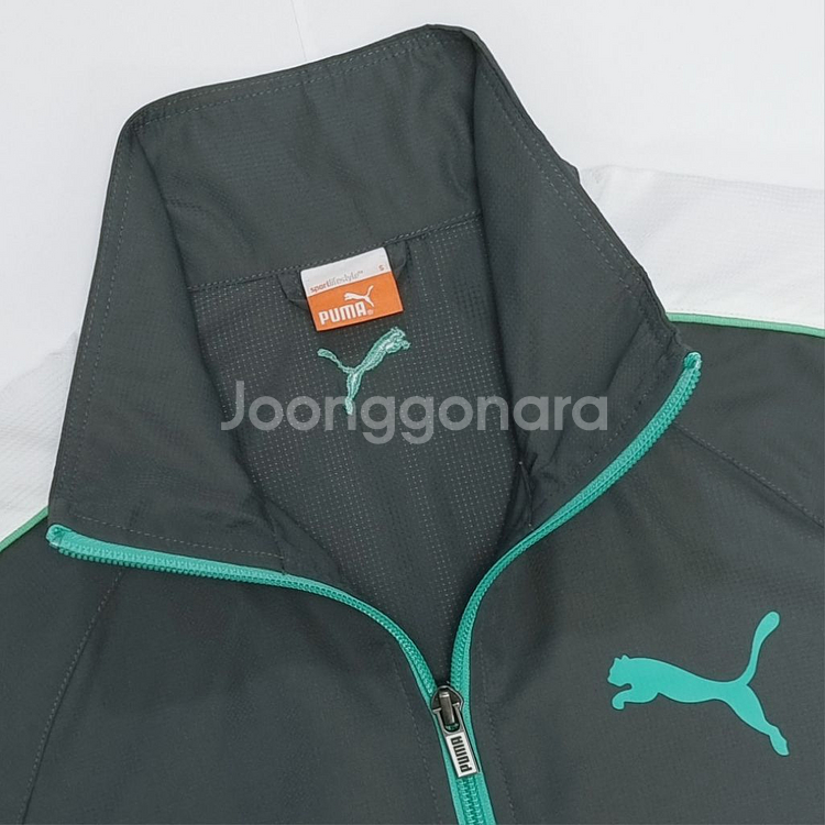 푸마 여성 바람막이 집업 트레이닝복 자켓 아우터 S--3