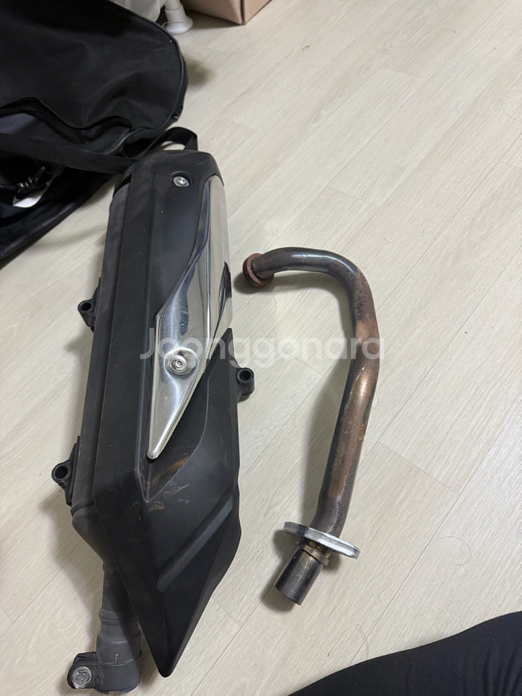 포르자 300 순정머플러--0