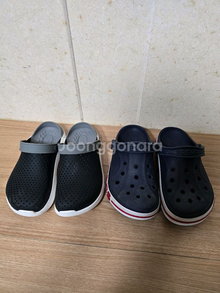 크록스 샌들 슬리퍼 m4 w6(230)--0