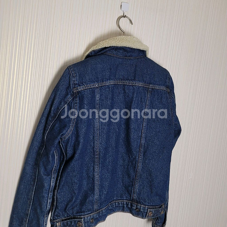 85S 리바이스 우먼 청자켓 플리스 안감 데님자켓--3