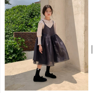 모모앤 보세 여아 원피스 13사이즈 블랙 7-9세 생일 이미지