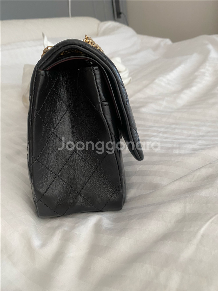 샤넬2.55 빈티지 하지 금장 23번대--3