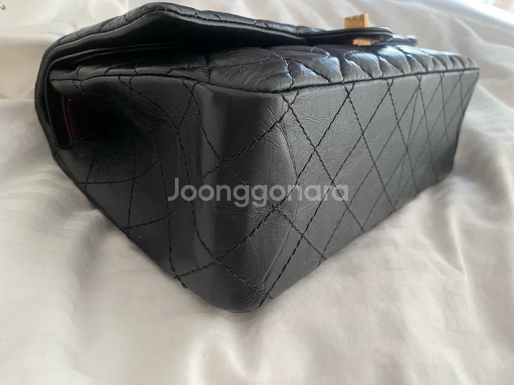 샤넬2.55 빈티지 하지 금장 23번대--5