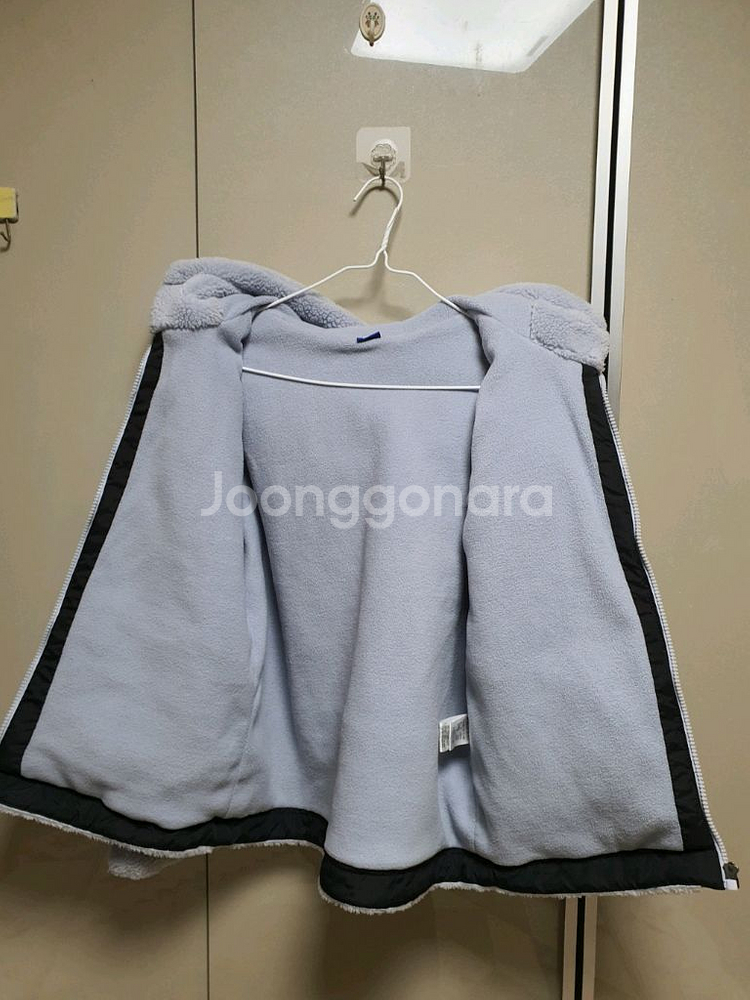 에스핏 뽀글이 덤블보아 후드집업 (145)/6천원--2