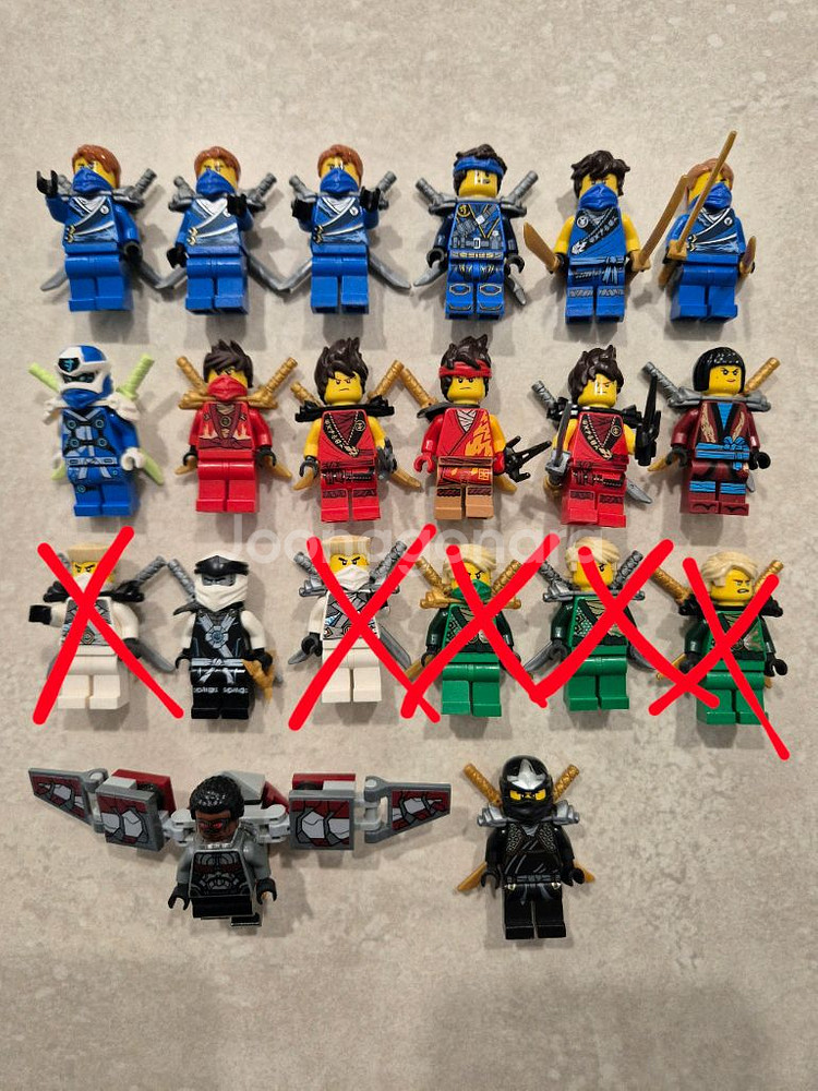 레고 미니피규어 판매 2--0