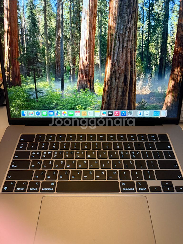 맥북에어 M2 15 8GB / 256GB / 스페이스그레이--2