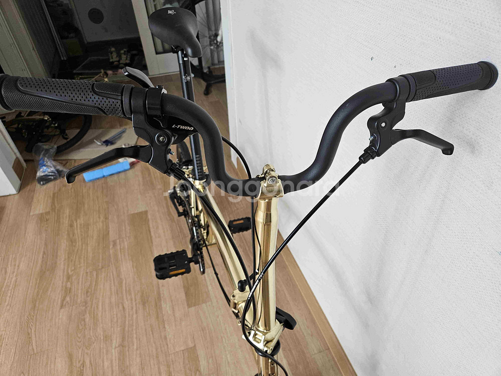 접이식 자전거 nob 크롬골드 미니벨로 판매--1