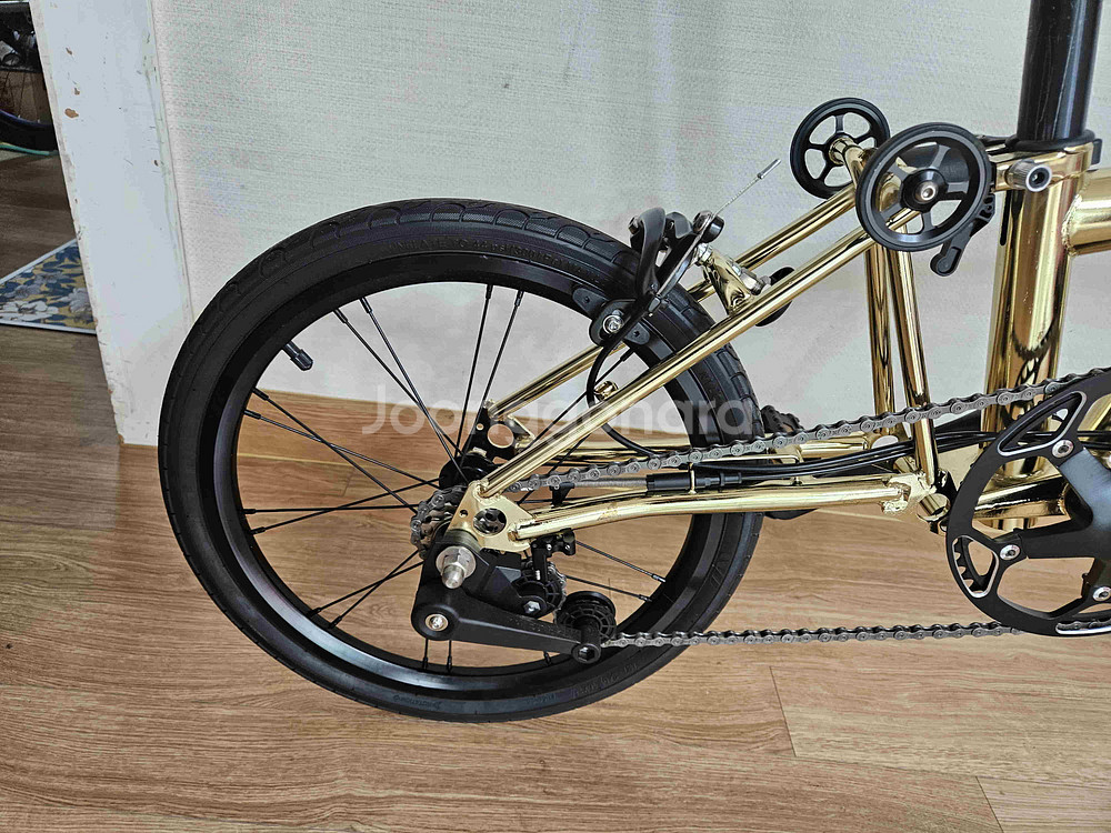 접이식 자전거 nob 크롬골드 미니벨로 판매--2