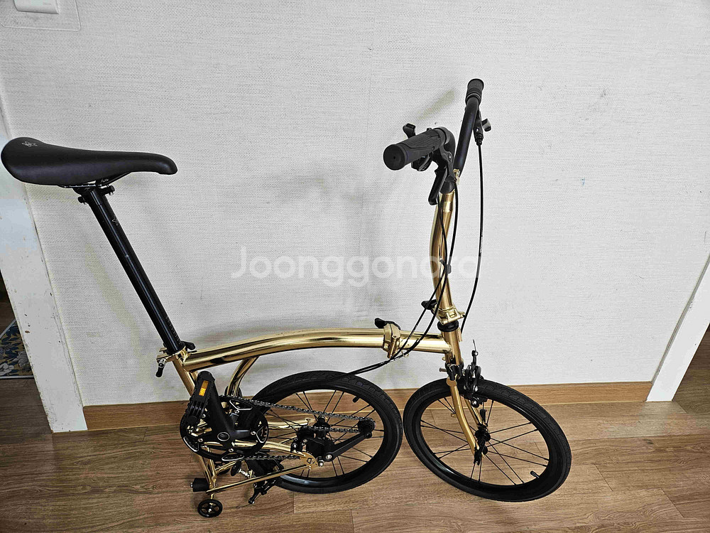 접이식 자전거 nob 크롬골드 미니벨로 판매--3