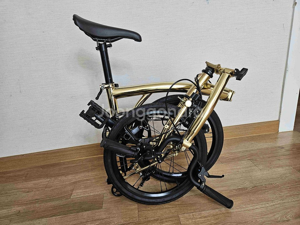 접이식 자전거 nob 크롬골드 미니벨로 판매--4