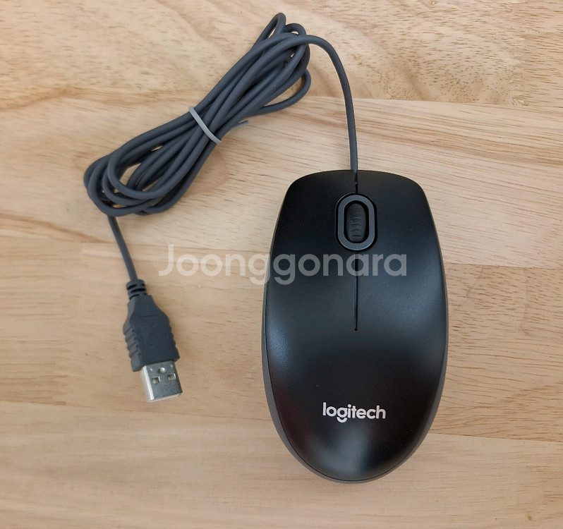 로지텍 M100R 유선 마우스--0