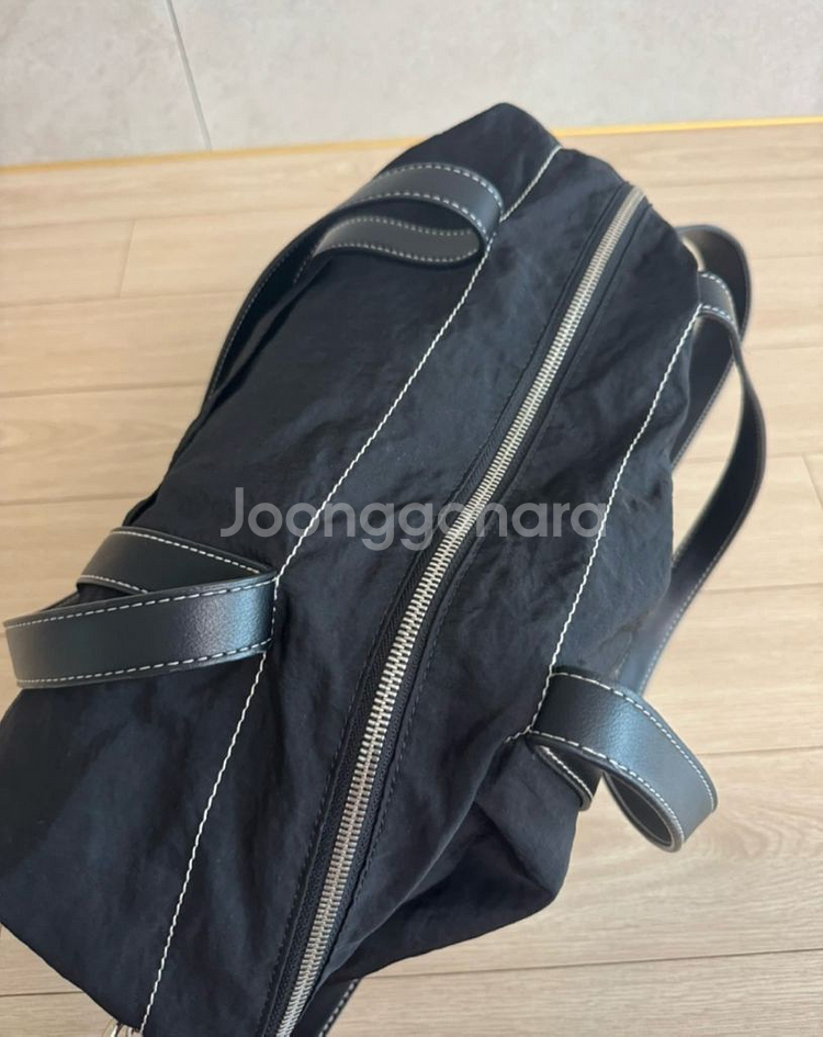 마뗑킴 패브릭 뉴쇼퍼백 블랙--1