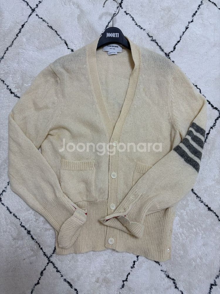 톰브라운 니트 가디건--1