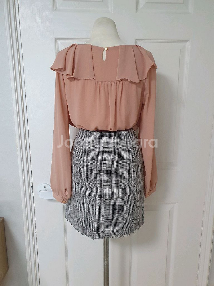 (상태좋음)블라우스 44~66반--3