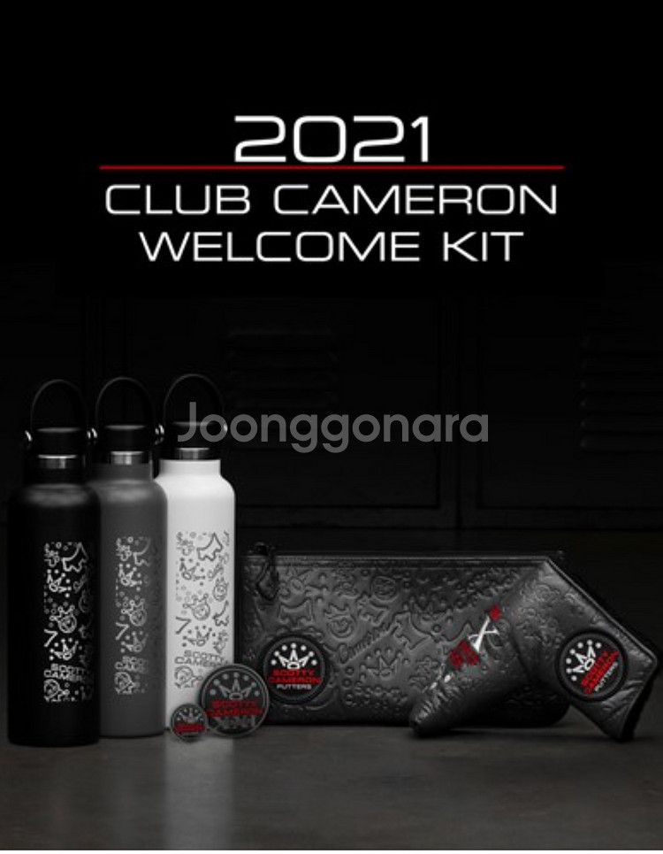 (새상품) 스카티카메론 블레이드 퍼터 커버 2021 멤버쉽키트--4