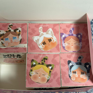 팝마트 정품 크라이베이비 표범냥이 표냥이 키링 새상품(5종)