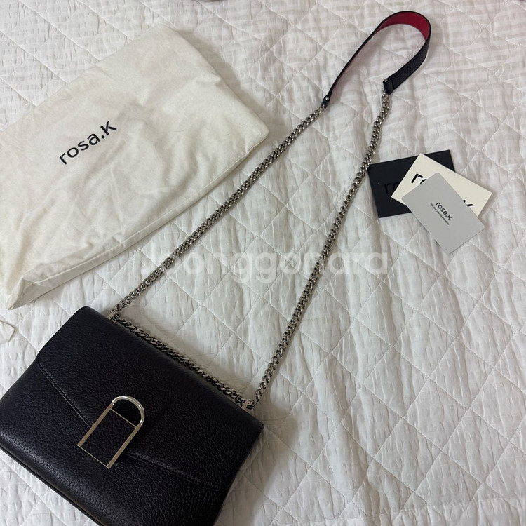 로사케이 프라하 데일리 크로스백 블랙--6