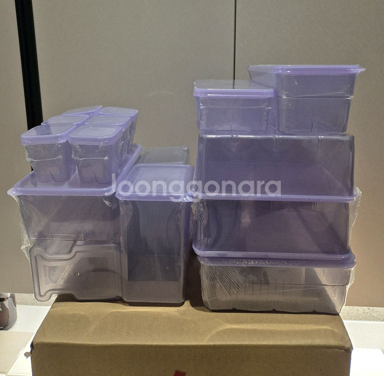 땡스소윤 밀폐용기 22P 일괄 (미개봉)--1