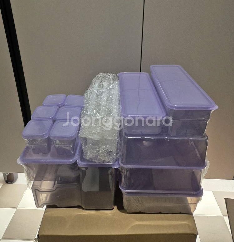 땡스소윤 밀폐용기 22P 일괄 (미개봉)--0