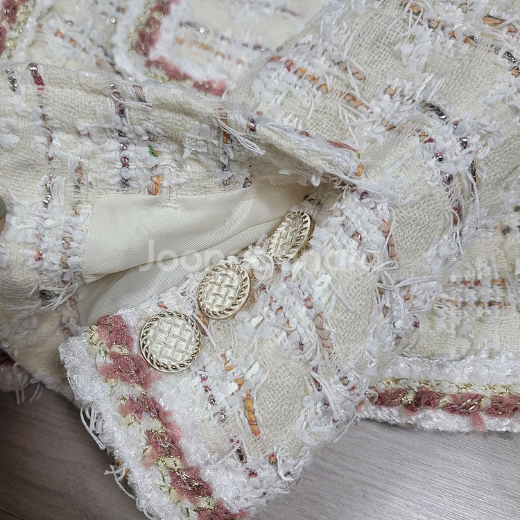 린톤 트위드 자켓 S 사이즈입니다--5