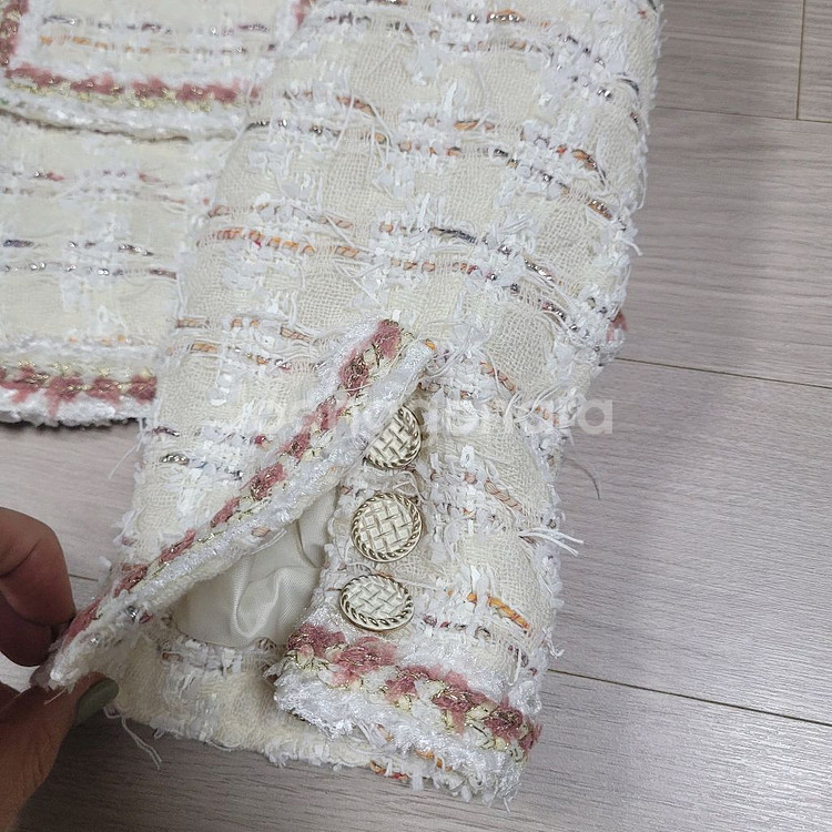 린톤 트위드 자켓 S 사이즈입니다--3