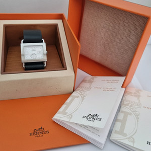 정품 에르메스 바레니아 남여공용시계