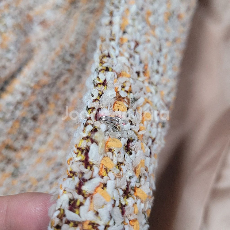 영둑 LINTON트위드 자켓 S사이즈--2