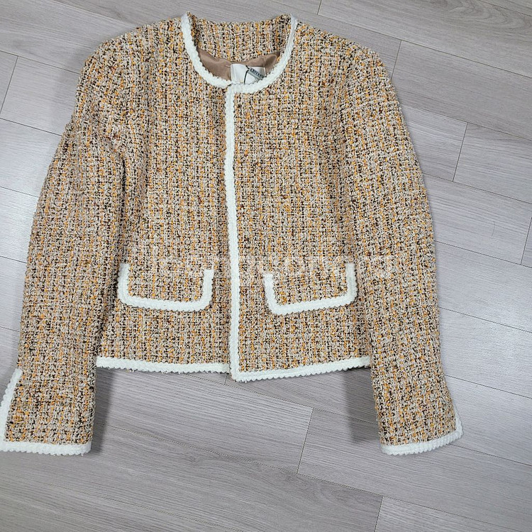 영둑 LINTON트위드 자켓 S사이즈--0