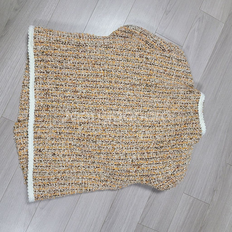 영둑 LINTON트위드 자켓 S사이즈--4