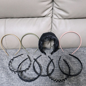 일괄(총11개)/새상품/머리띠(무광)+반디나