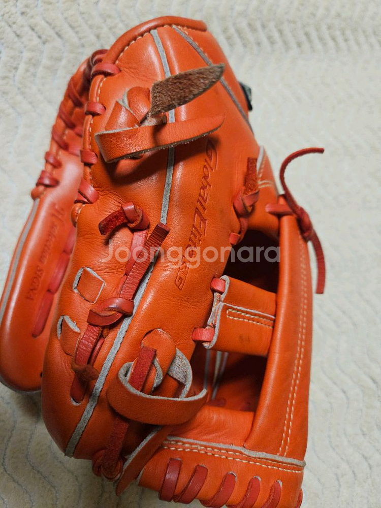 미즈노 글로벌엘리트 RG H SELECTION 유소년 내야 글러브-오렌지 (M사이즈)--4