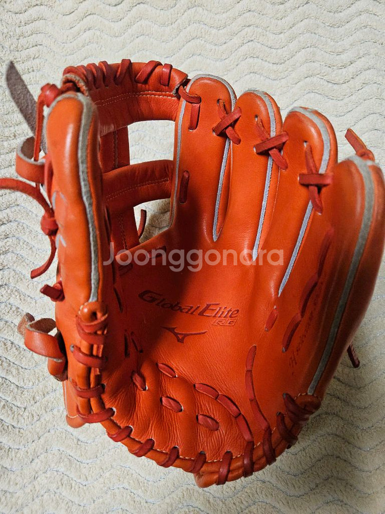 미즈노 글로벌엘리트 RG H SELECTION 유소년 내야 글러브-오렌지 (M사이즈)--1