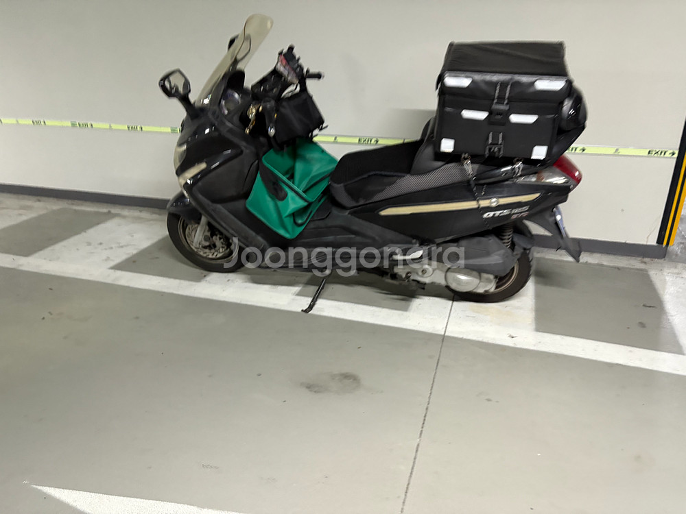 보이져125 16년식 캬브 배달오토바이--1