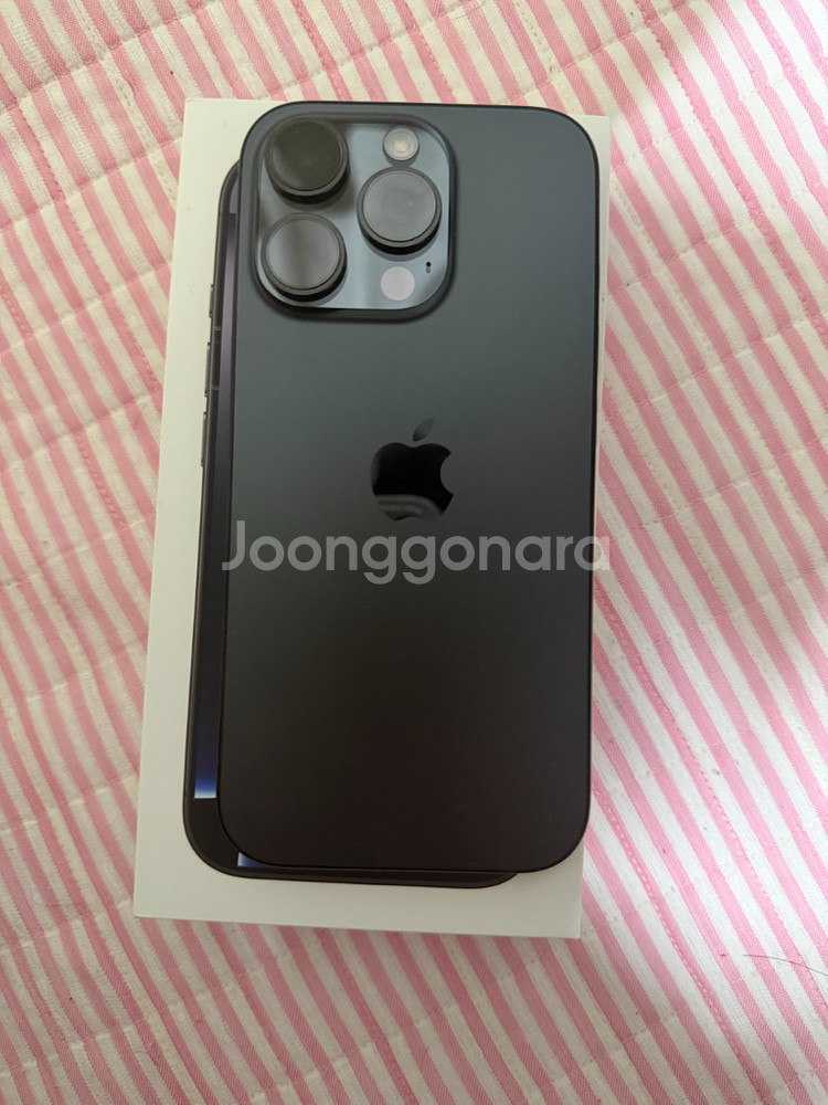 아이폰 16 프로 256gb 블랙 풀박스--0
