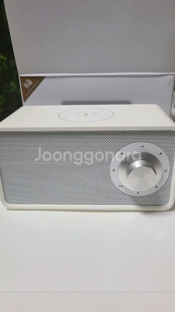 Qualitell 블루투스 무선충전기 스피커--1