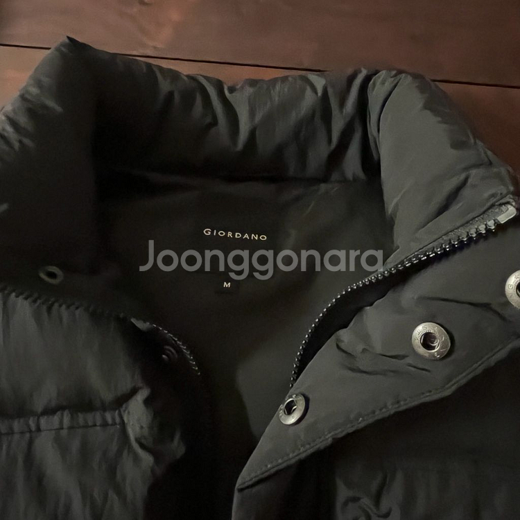 지오다노 패딩 조끼--1