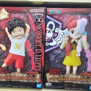 원피스 피규어 반프레스토 어린시절 루피 & 우타