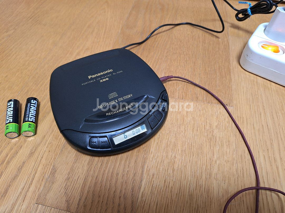 파나소닉 워크맨 CD플레이어,CDP SL-S205 블랙 판매--1