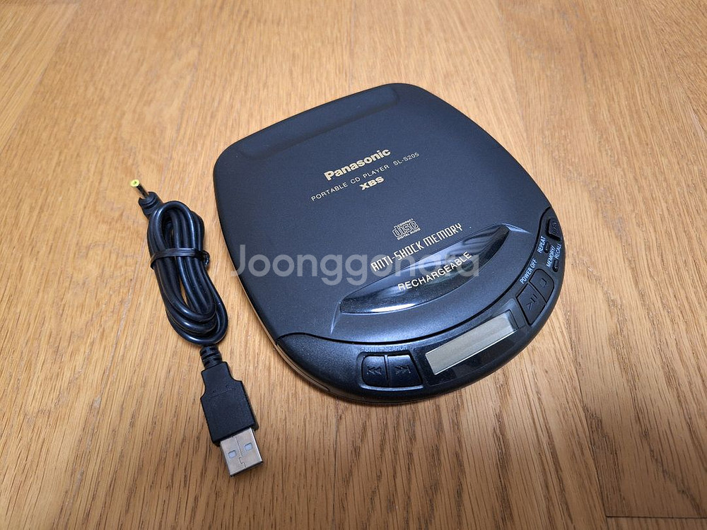 파나소닉 워크맨 CD플레이어,CDP SL-S205 블랙 판매--0